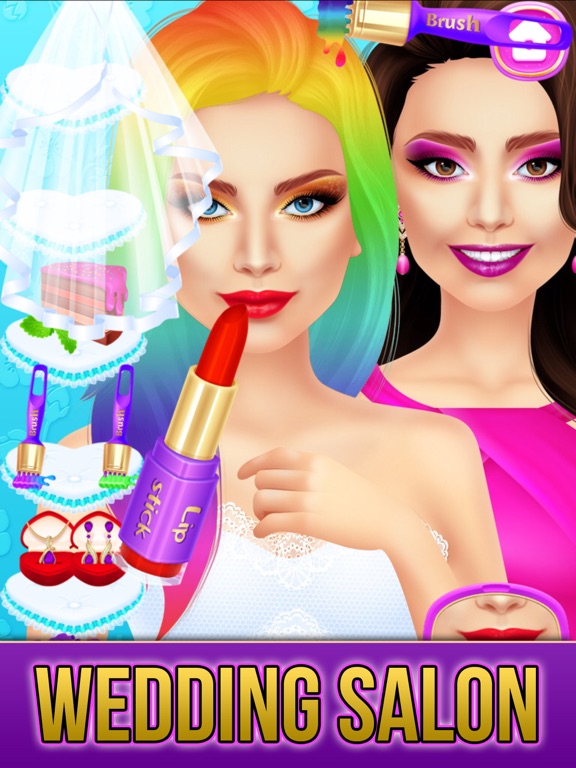 Make Up & Hair Salon Makeover iPad screenshot 8 - Games app