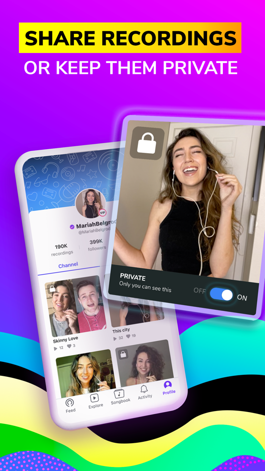 #7. Smule: Sing Songs & Make Music (iOS) Podle: Smule