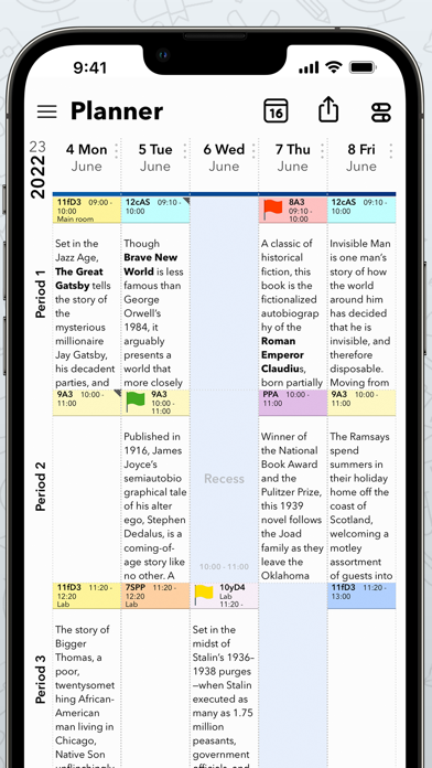 iDoceo - Planner and gradebook Screenshot