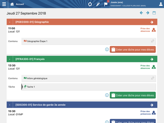 Screenshot #5 pour Pluriportail Mobile