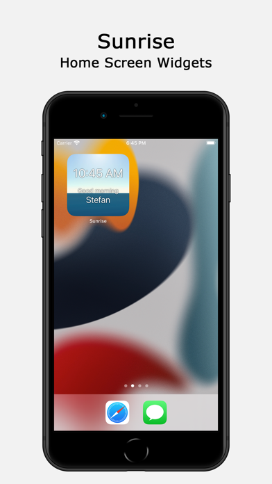Screenshot #1 pour Sunrise - Day Greeter