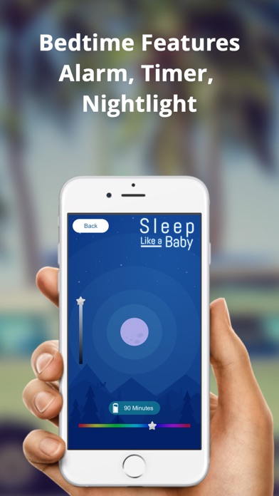 Sleep like a Baby: White Noise iPhone screenshot 4 - Lifestyle app
