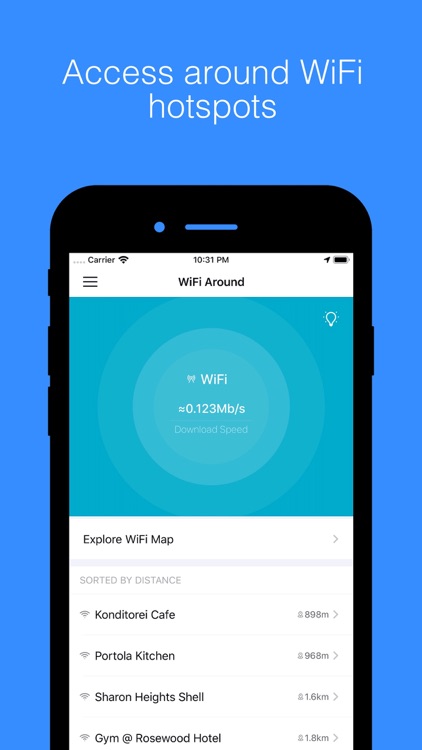WiFi Around - Nearby Hotspots