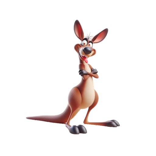 Crazy Kangaroo Stickers icon