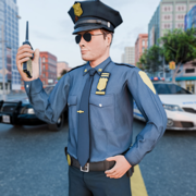 巡逻官警察模拟器游戏：边境巡逻警察游戏：警察模拟器巡逻官游戏
