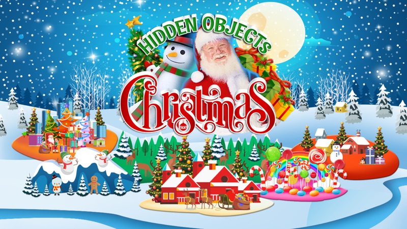 Hidden Object Christmas Puzzle screenshot 1