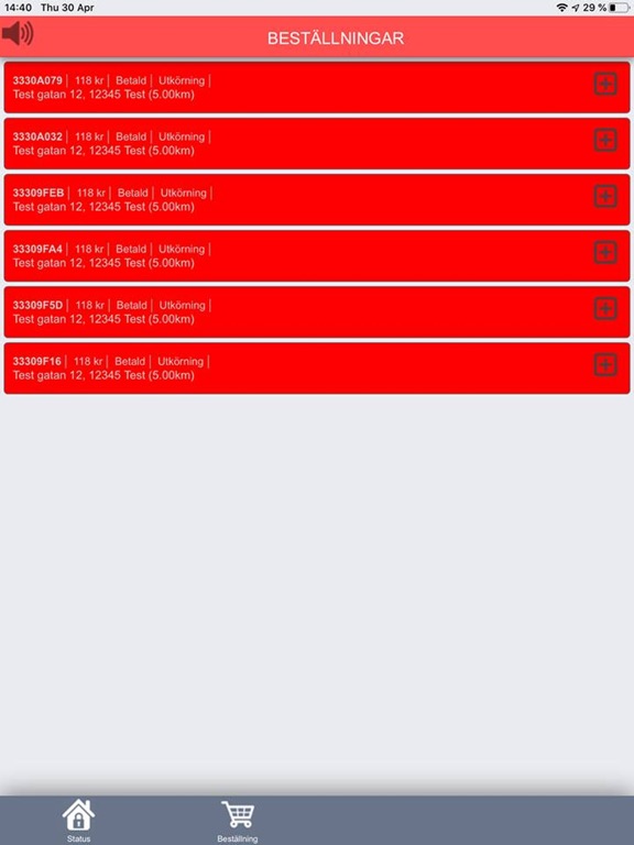 Screenshot #5 pour Orderstatus