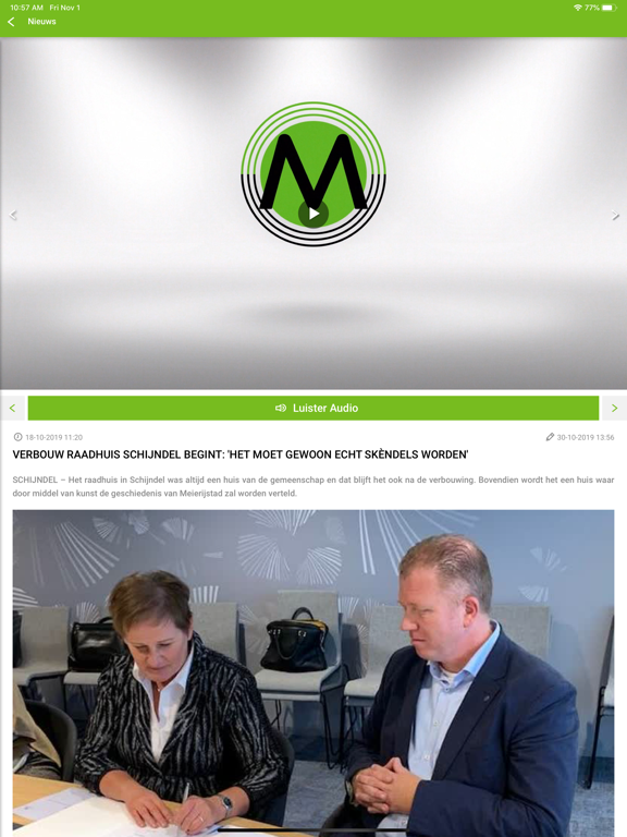 Screenshot #5 pour Omroep Meierij