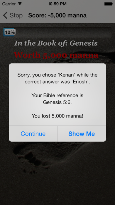 Biblicious Bible Trivia screenshot 5