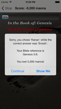 Biblicious Bible Trivia screenshot 5