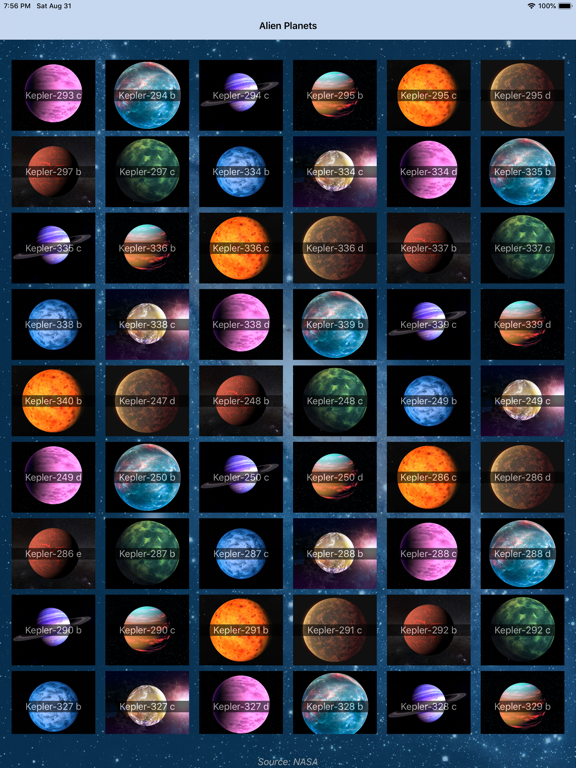 Screenshot #4 pour Alien Planets