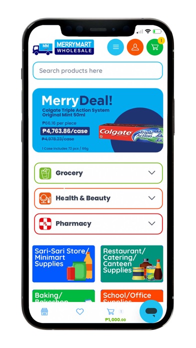 MM Wholesale Screenshot