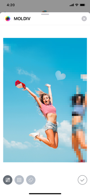 ‎MOLDIV Fotobearbeitung,Collage Screenshot