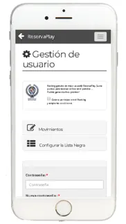 reservaplay iphone capturas de pantalla 3