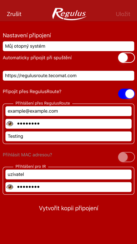 #2. Regulus IR Client (iOS) 由: Regulus spol. s r.o.