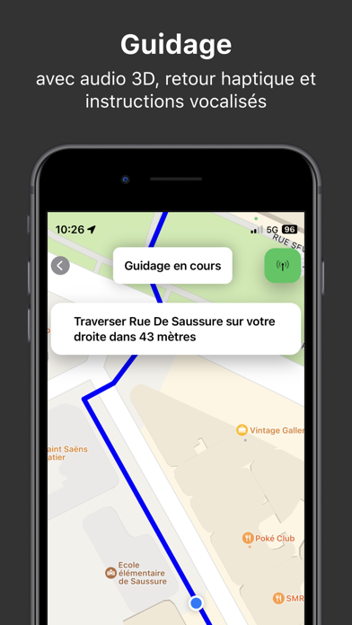 SonarVision : GPS Inclusif Screenshot