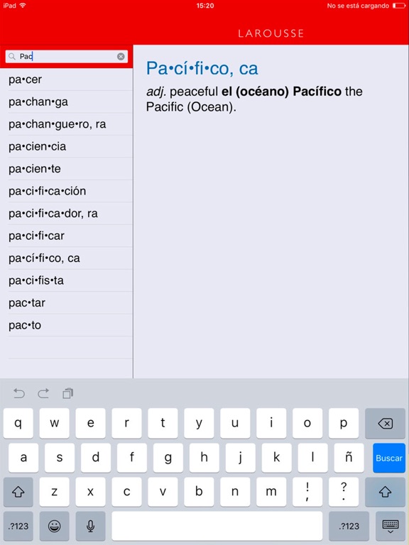 Screenshot #6 pour Larousse Español-Inglés Básica
