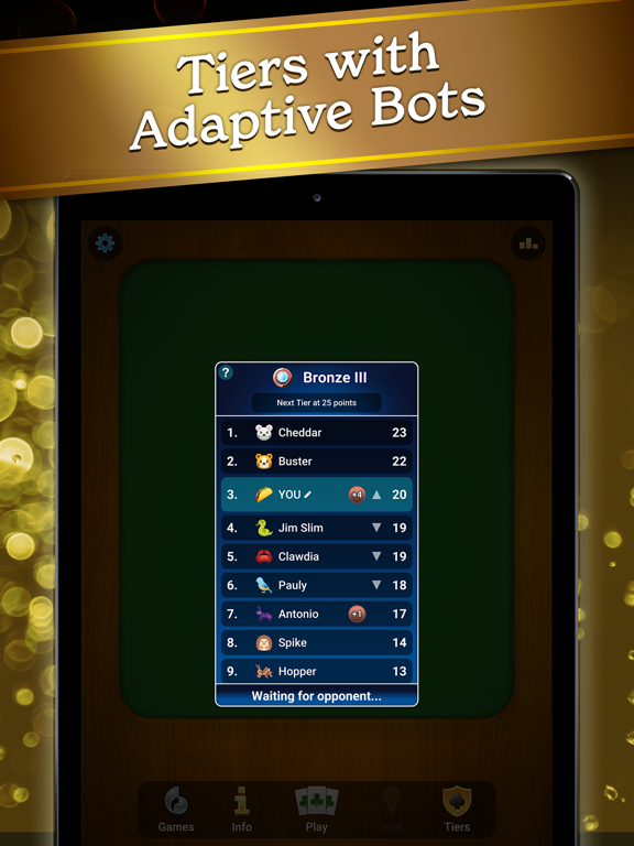 Screenshot #6 pour Gin Rummy Classic•