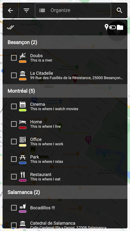 #6. Map Marker: places organizer (iOS) 由: Sebastien BIERO