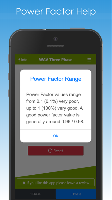Screenshot #3 pour Watts Amps Volts  Calculator