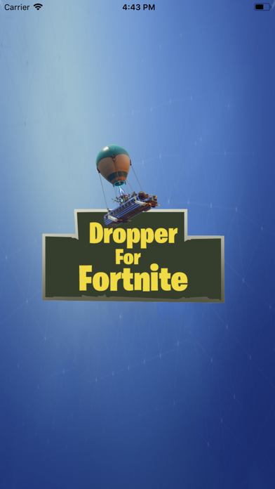 Screenshot #1 pour Dropper for Fortnite