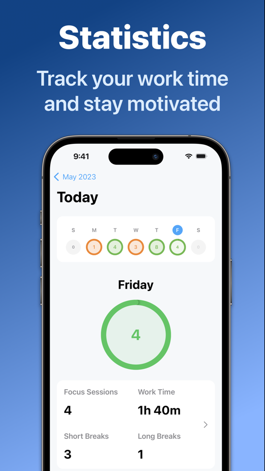 #10. Focus - Timer for Productivity (iOS) 来自: Meaningful Things GmbH & Co. KG