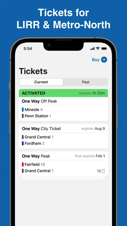 MTA TrainTime iPhone Screenshot 1