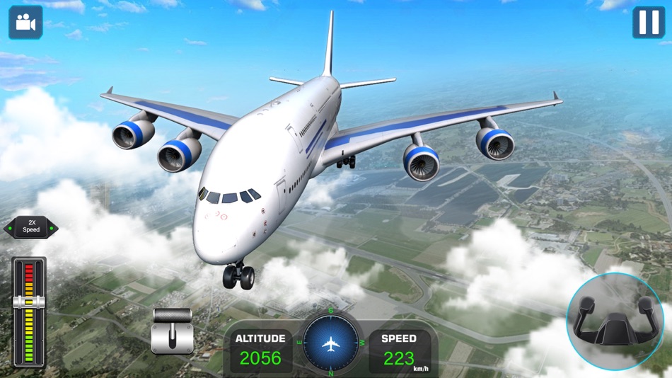 #7. Airplane Flying Simulator 3D (iOS) 由: Muhammad Imran