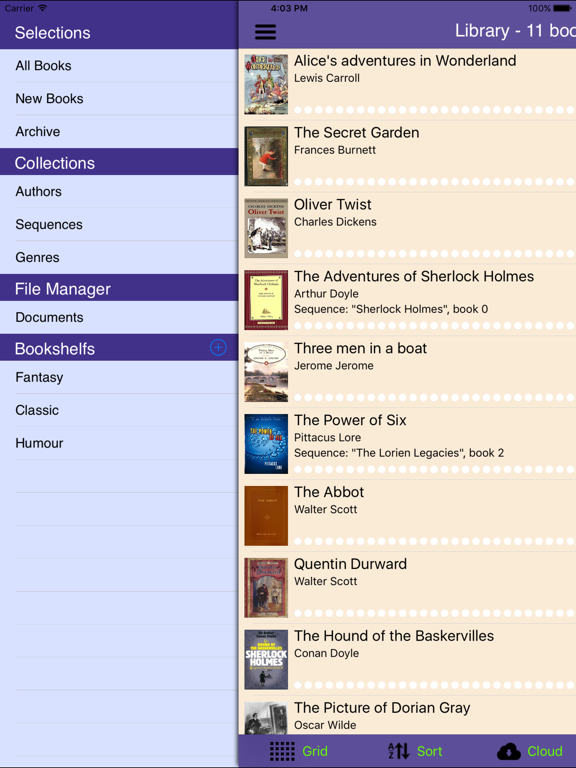 Screenshot #6 pour Avalon Reader for FB2 books