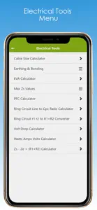 Electrical Tools and Reference screenshot #8 for iPhone