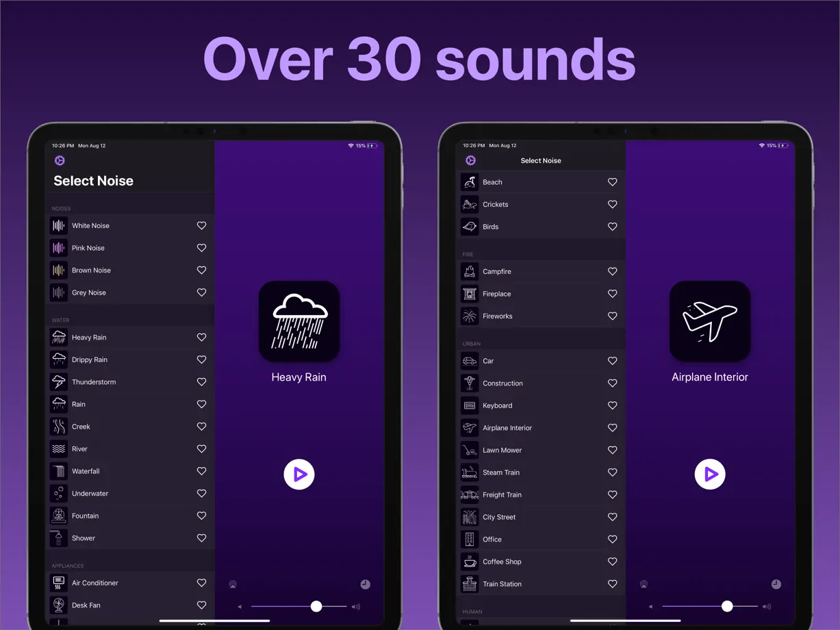 Dark Noise iPad screenshot 2