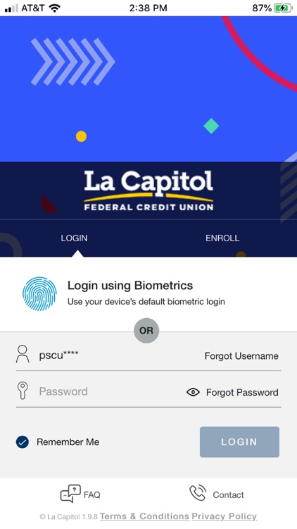 La Capitol FCU Card Manager