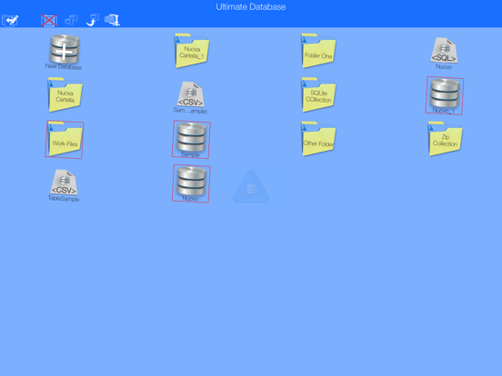 Ultimate Database iPad screenshot