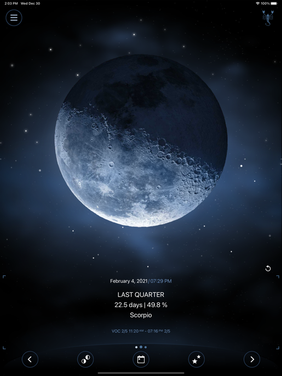 Screenshot #4 pour Deluxe Moon Pro - Lune de Luxe