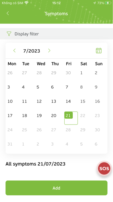 mCare Health Screenshot