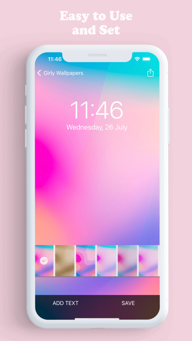 Girly Wallpapers Cute Glitter Screenshot