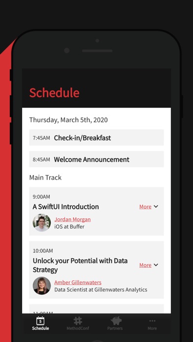 Method Conf iPhone screenshot 2 - Business app
