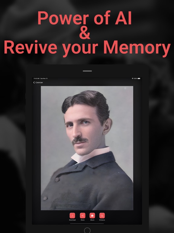 Screenshot #5 pour Nostalgia AI:Old Photo Restore