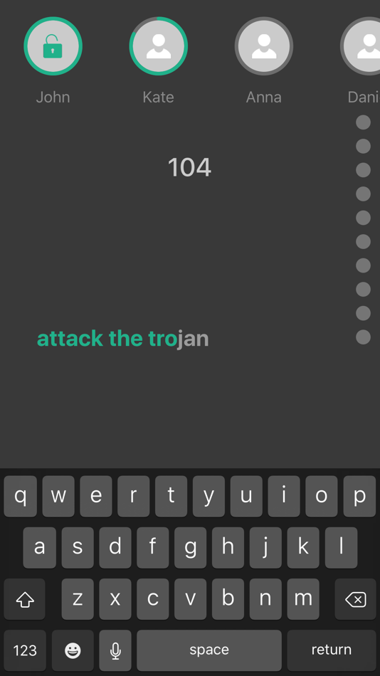 #4. Hacker Keyboard - Typing Game (iOS) 由: Arthur De Araujo
