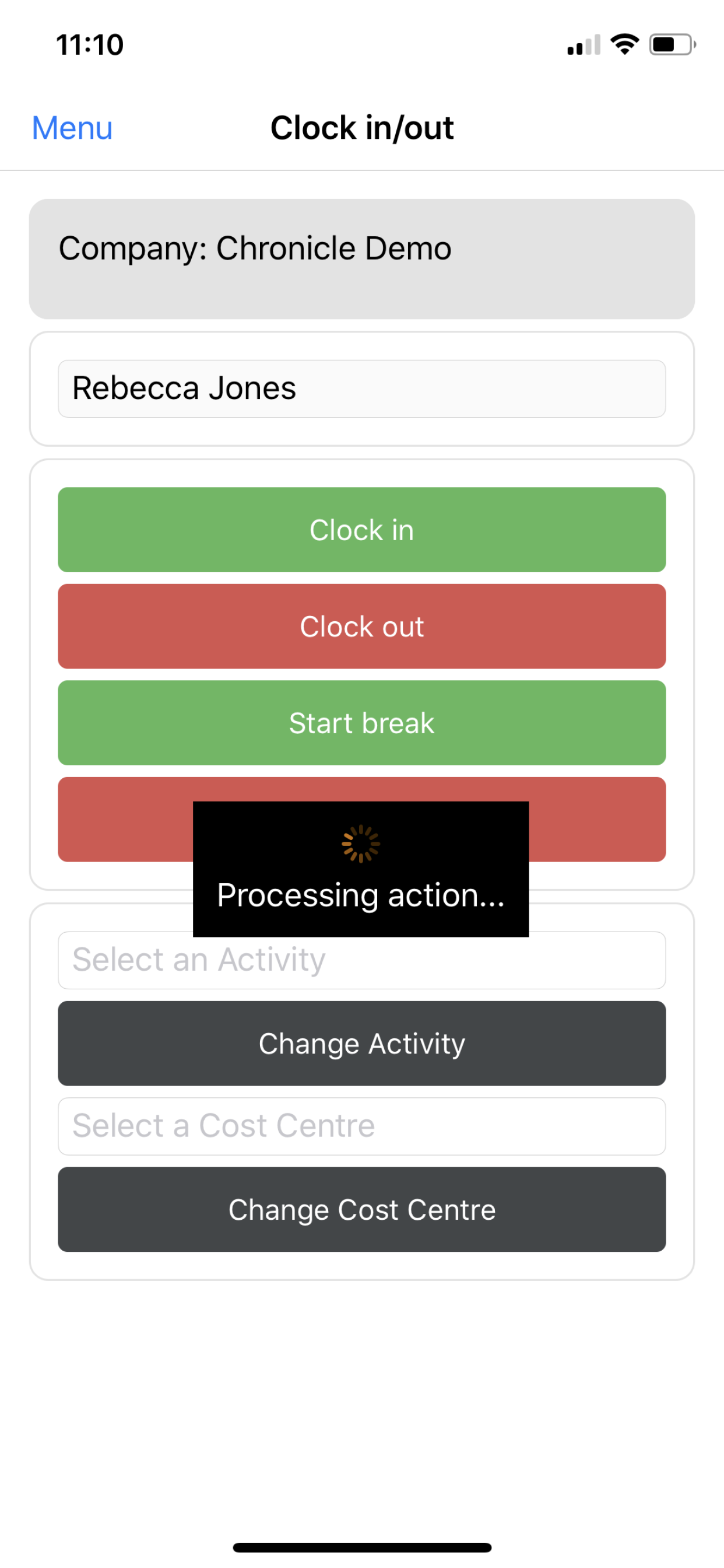 Chronicle Mobile App