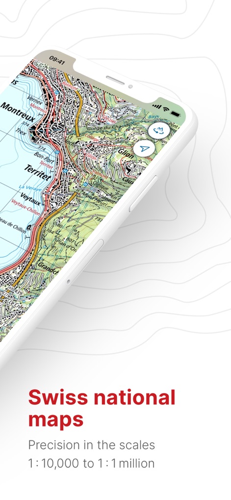 swisstopo - Explore the renowned Swiss national maps, presenting intricate topographical details and a range of precise scales from 1:10,000 to 1:1 million.