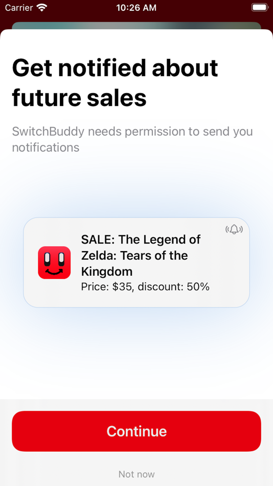#9. SwitchBuddy: Switch & Switch 2 (iOS) By: Filip Nemecek