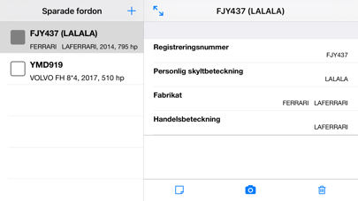 Fordonsdata Screenshot 3 of 4