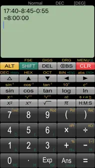 Panecal Plus Sci. Calculator iphone resimleri 2