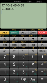 Panecal Plus Sci. Calculator screenshot