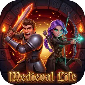 Medieval Game - Life Simulator icon