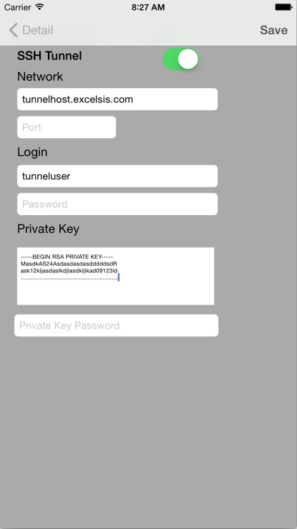 MySQL QueryDB SSH Client