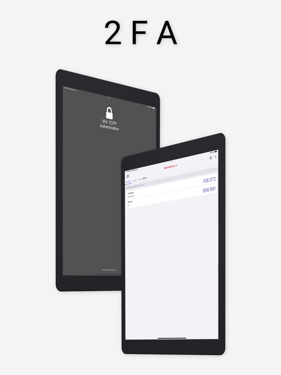 Screenshot #4 pour 2FA: TOTP Authenticator App