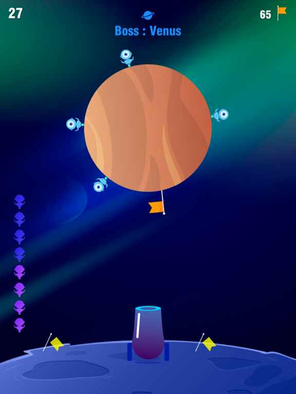 Monster Hit - Planet Attack iPad screenshot