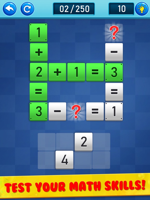 Screenshot #4 pour Math cross puzzle - Brain out